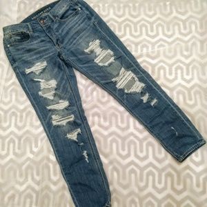 American Eagle Tom Girl Jeans